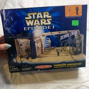 Star Wars Action Fleet Pod Racer Hangar Bay